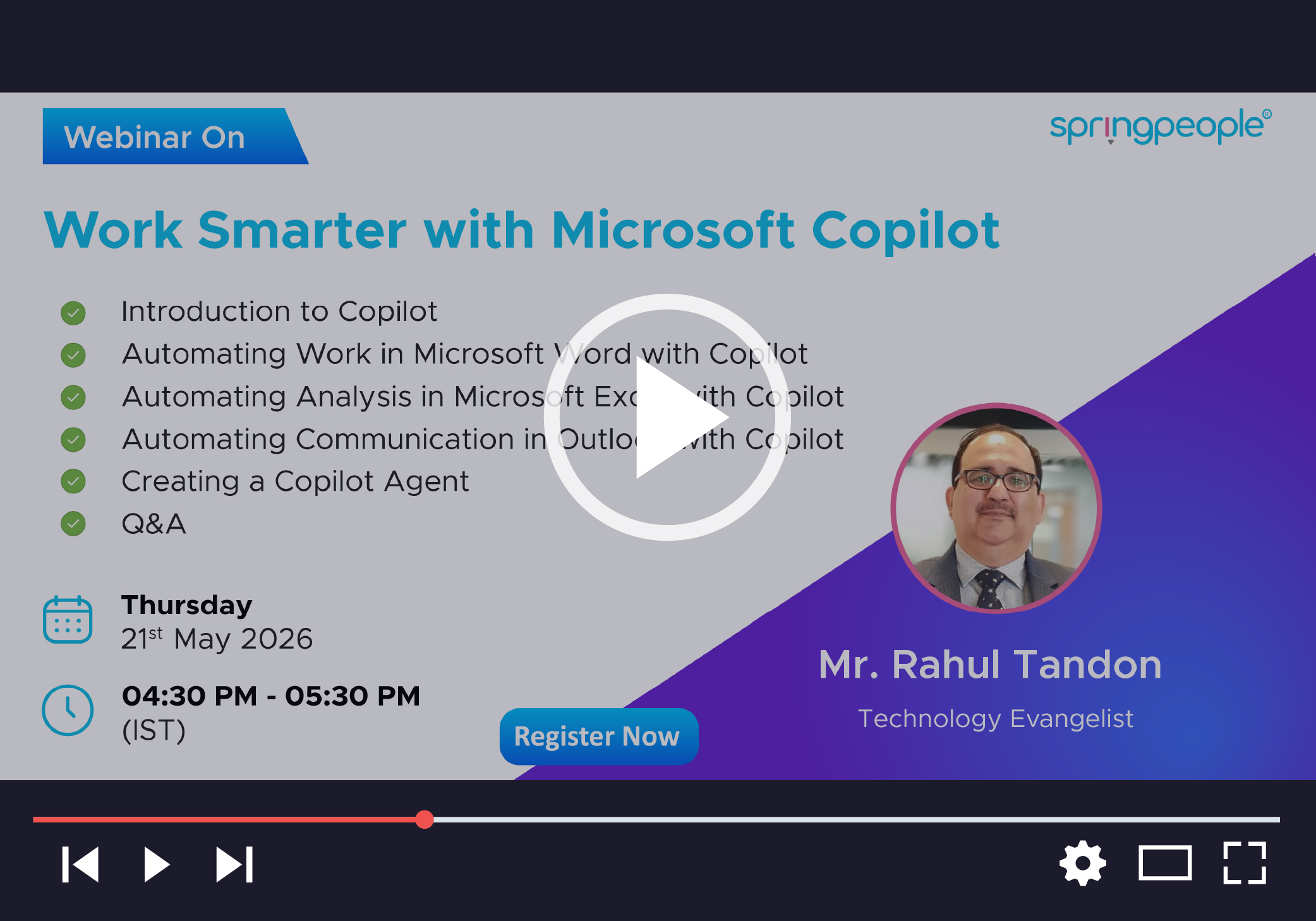 Work Smarter with Microsoft Copilot Logo background_image